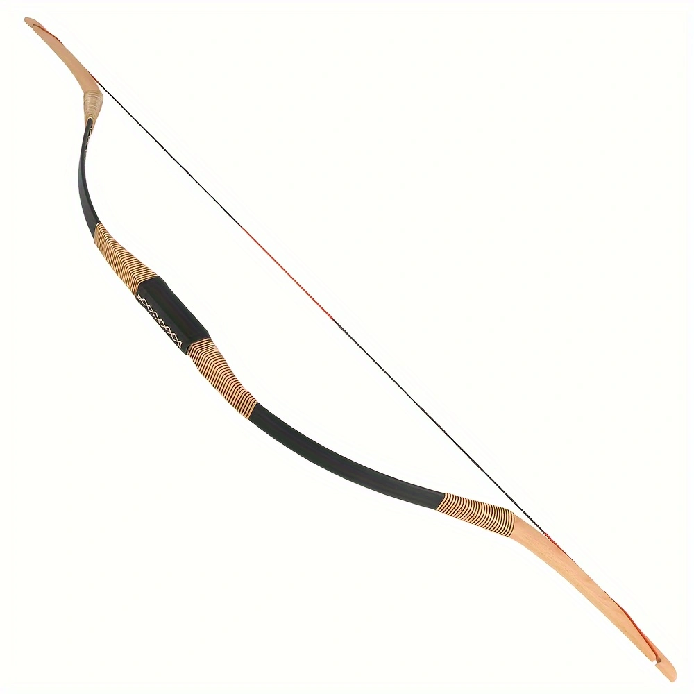 20-35lbs Split Traditional Archery Bow Set, Outdoor Adult Shooting And Hunting Accessories